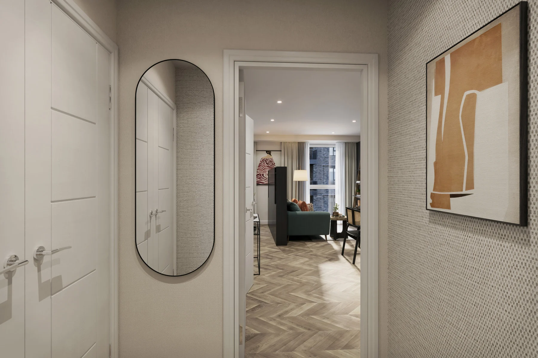 KGG studio hallway