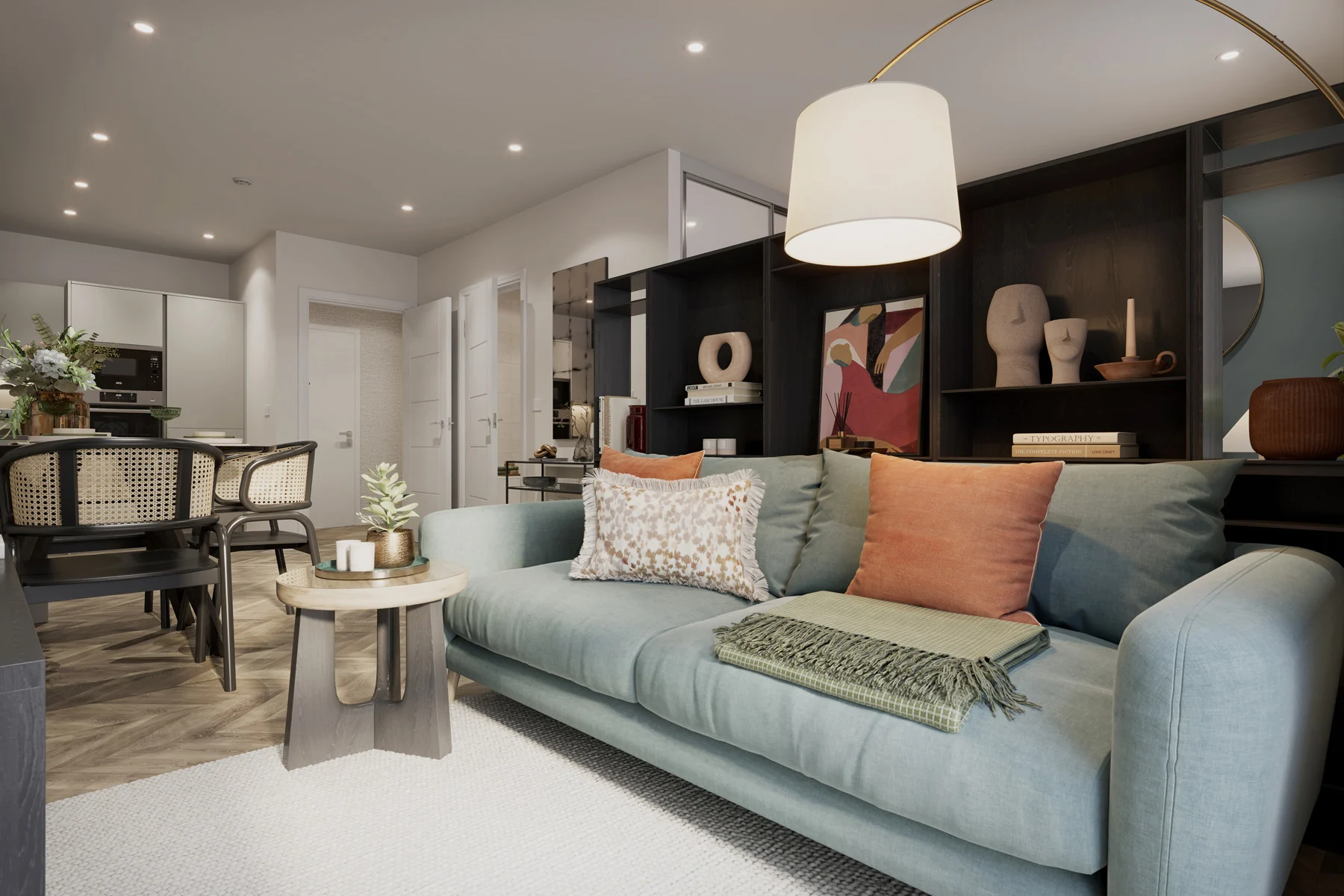 KGG studio living and kitchen